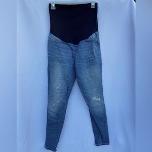 Women’s Maternity Jeggings /Jeans, Liz Lange Maternity Brand, XS, Medium Wash